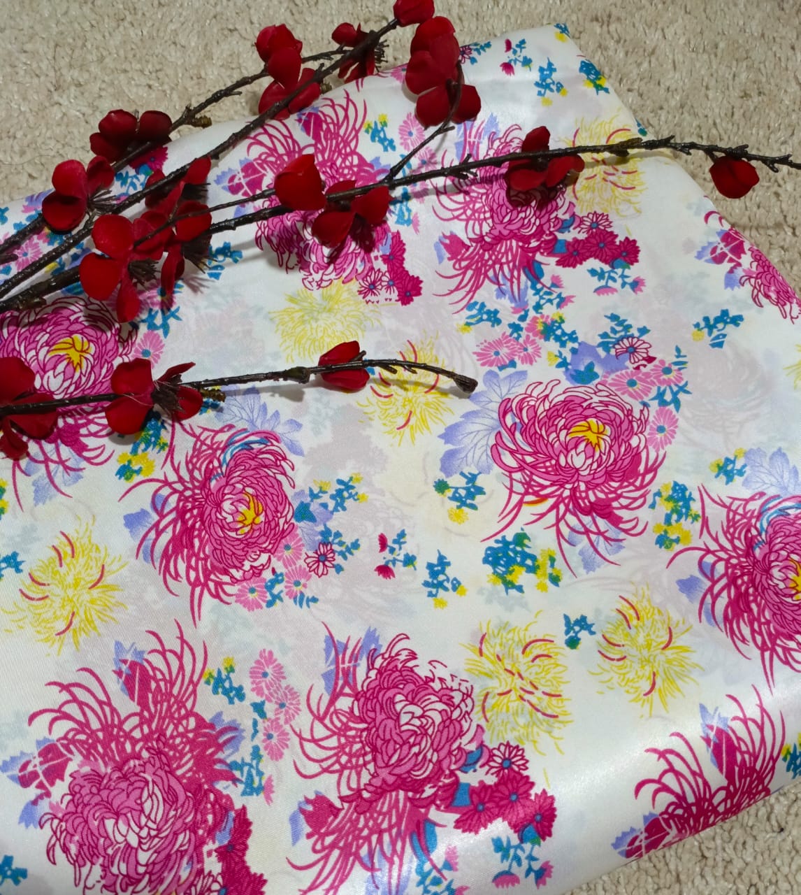 Silk All Over Print suit