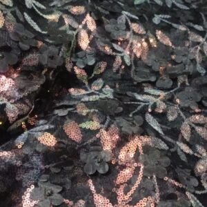 3D net with sequence work Net Shirt – Luxury Unstitched Party Wear Fabric