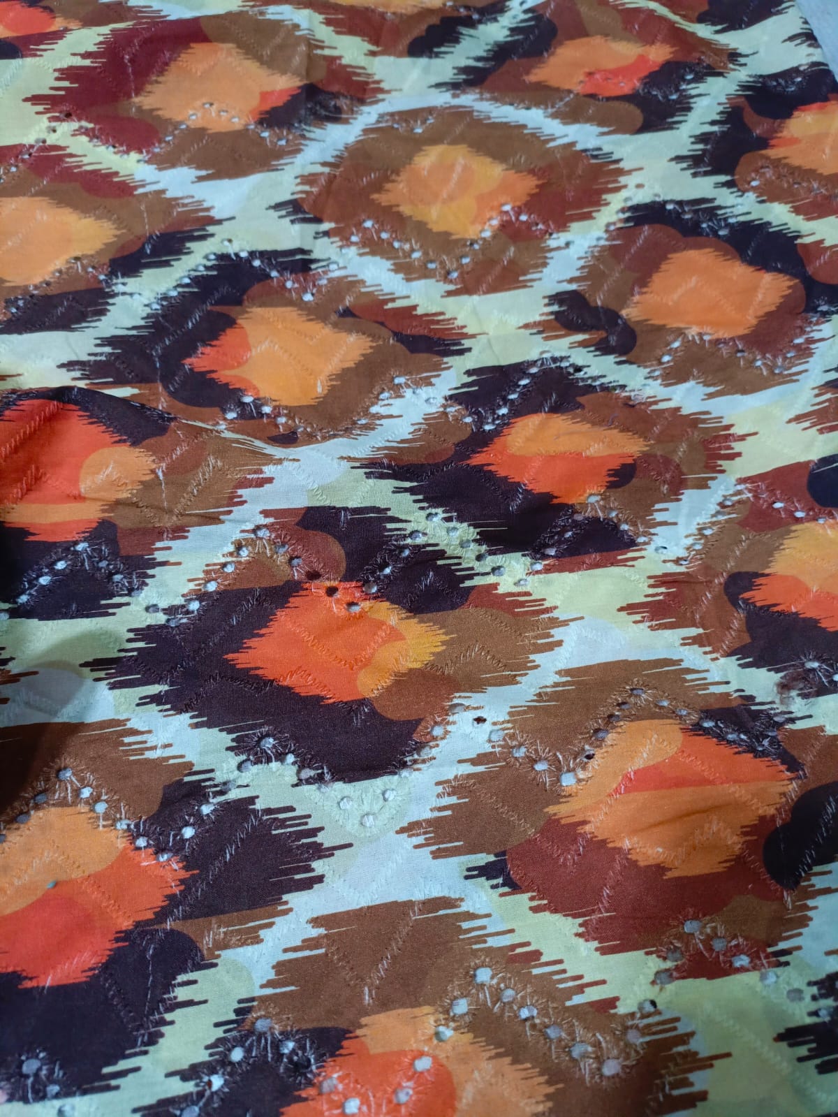 Bareeza Style Chicken Kari Unstitched Shirt