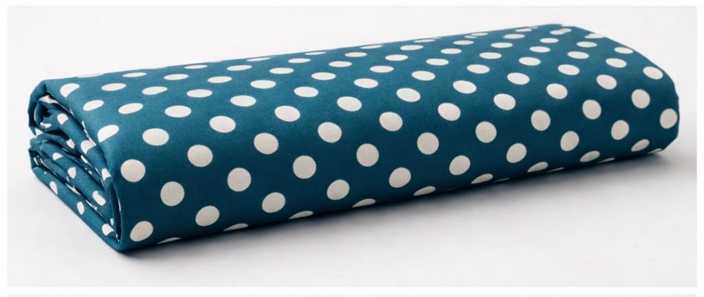 Polka Dot Unstitched Suit – Vibrant, Stylish & Premium Fabric - Image 3