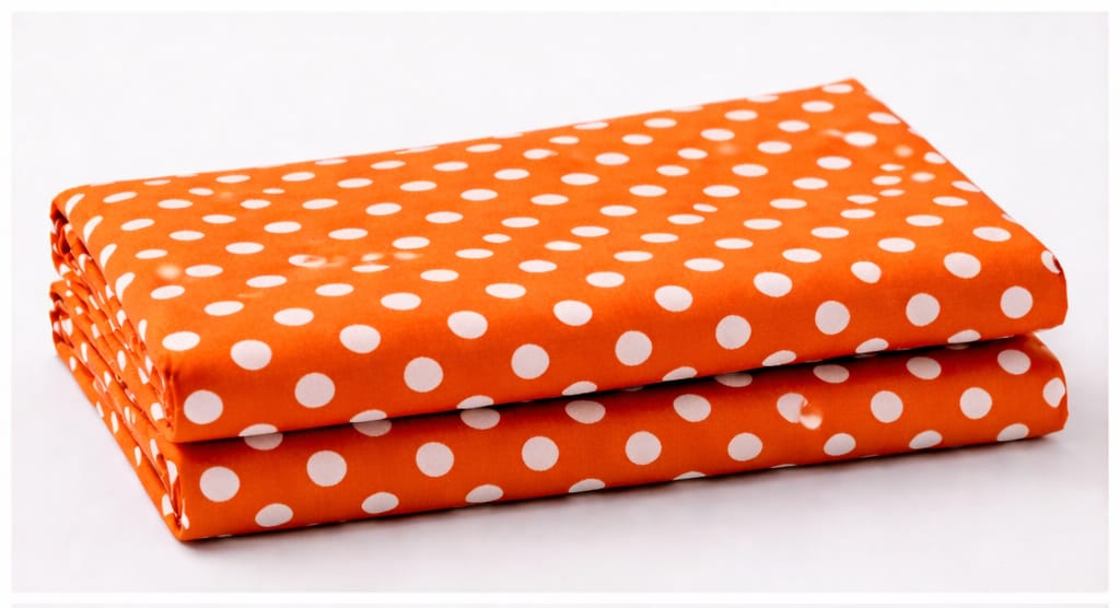 Trendy Polka Dot Fabric – Unstitched & Ready to Stitch - Image 3