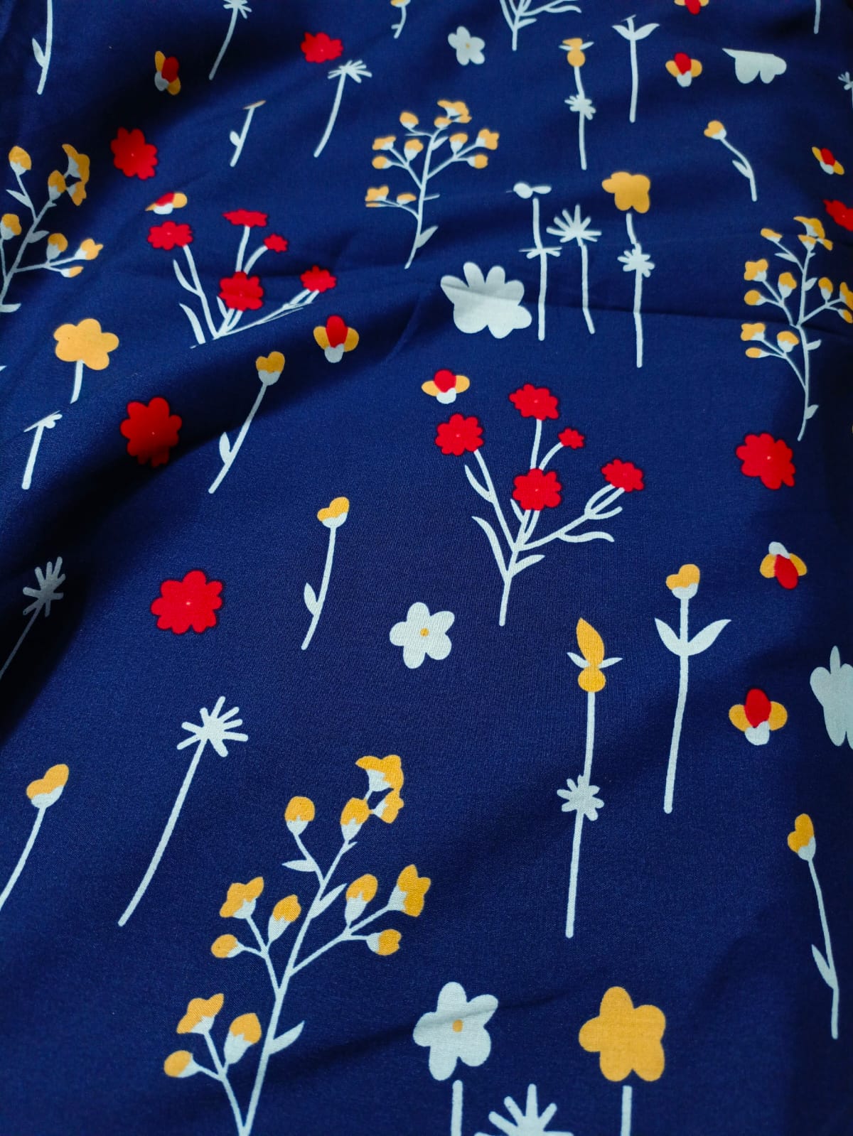 Stone Linen Printed Unstitched Suit – Lightweight & Breathable Fabric