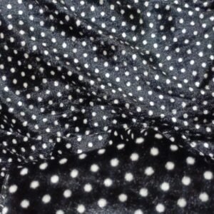 polka dot black