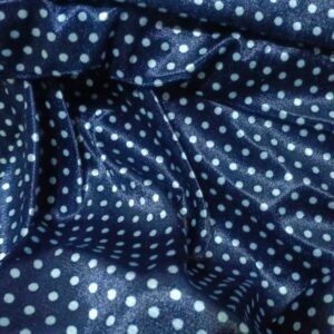 dot print in velvet